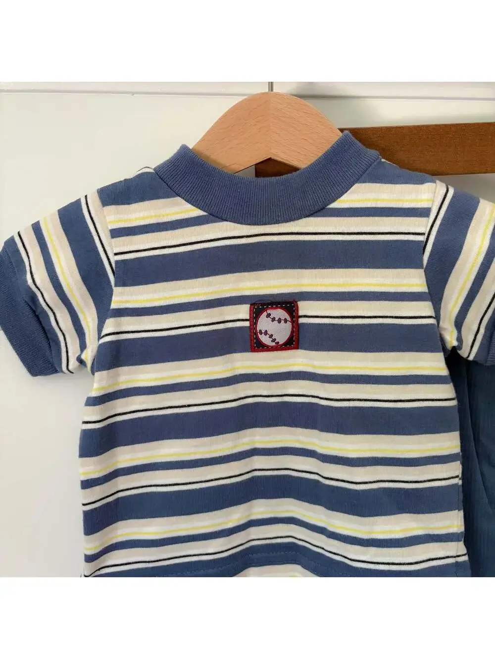 Vintage Winnie the Pooh Baby Boys Baseball Set Shirt & Jeans Size 3-6 Months